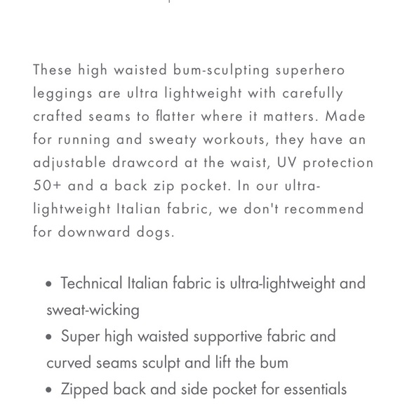 Sweaty Betty Leggings - Picture 8 of 8